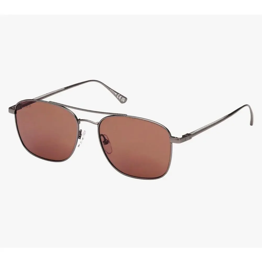 New web sunglasses gunmetal gray WE0341